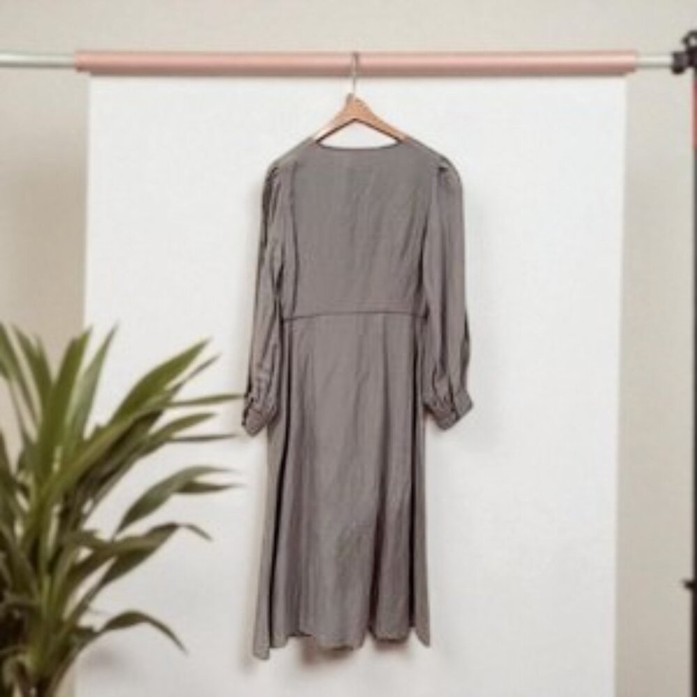 NWT Sancia Mathilde Midi Dress in Eucalyptus - Picture 5 of 6